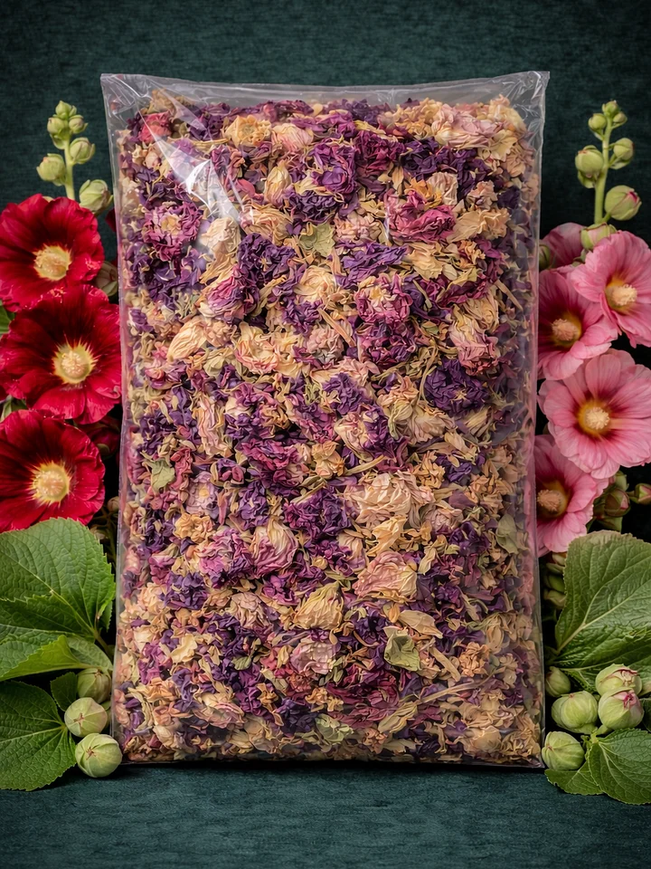 Hollyhock Flower and Seed Tea 200g product image (1)