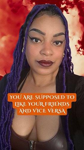 You are supposed to like your friends + vice versa. Liking your friends is literally the bare minimum. If you don't like or c...