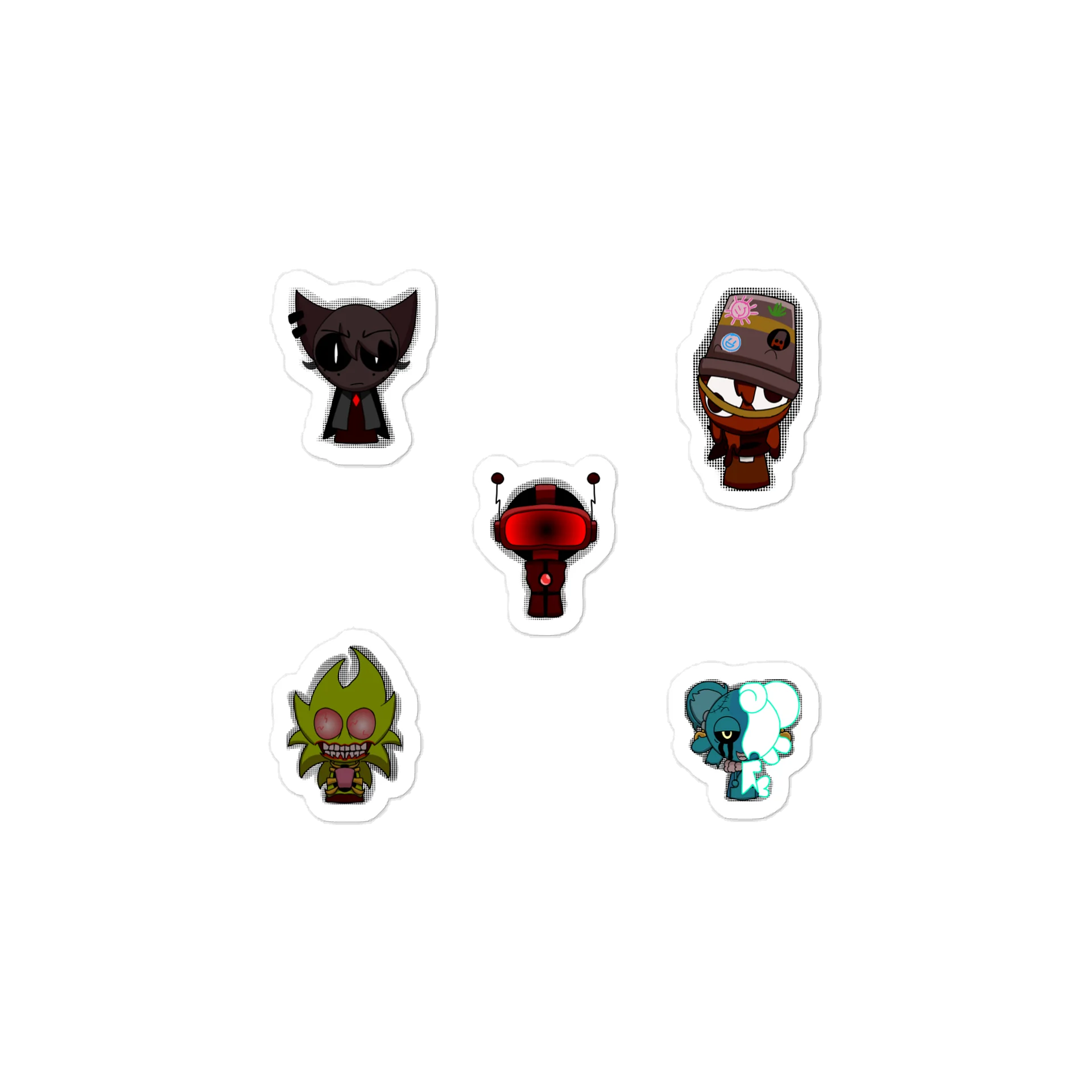 Twisted Harmonies Eccentric Effects Stickers product image (1)