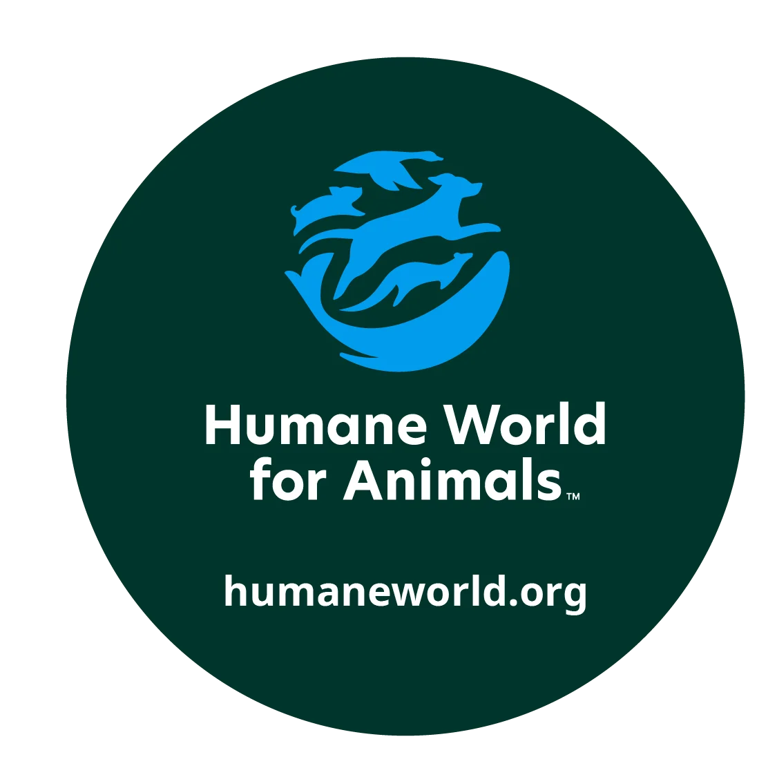 Humane World for Animals mission stickers – Set of 4 product image (3)