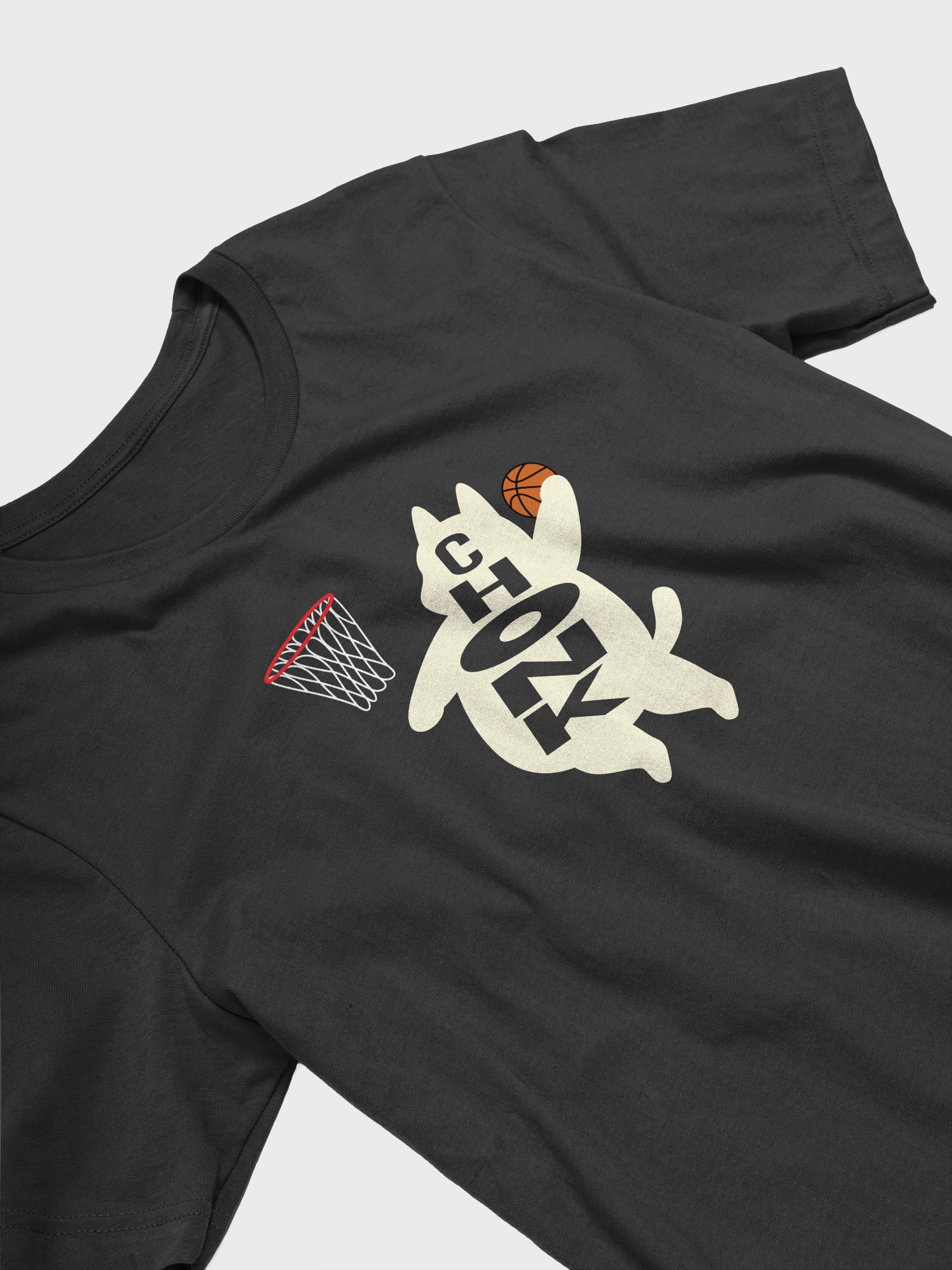 Basketball Chonk Cat - Unisex Adult Super Soft Lightweight T-shirt product image (2)