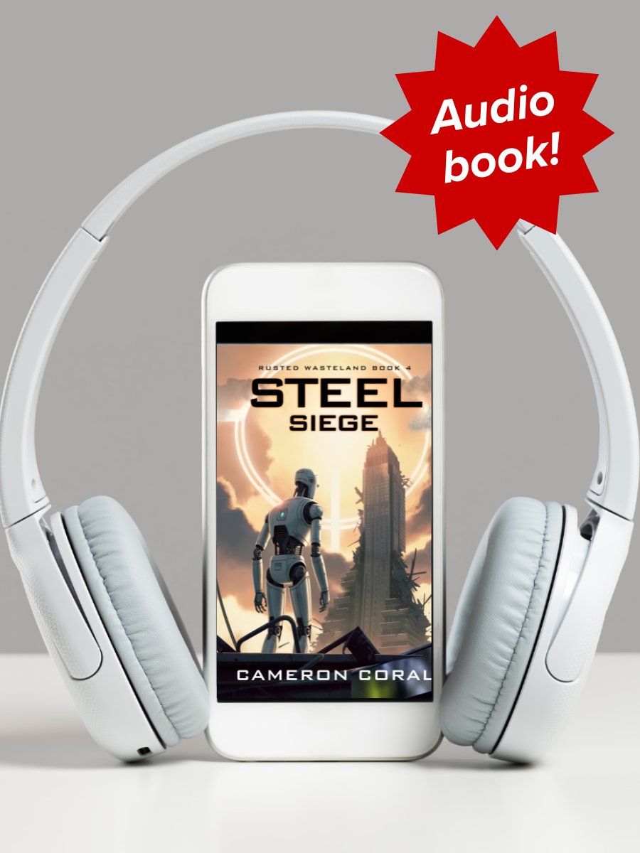 Steel Siege (Rusted Wasteland Book 4 | Audiobook product image (1)