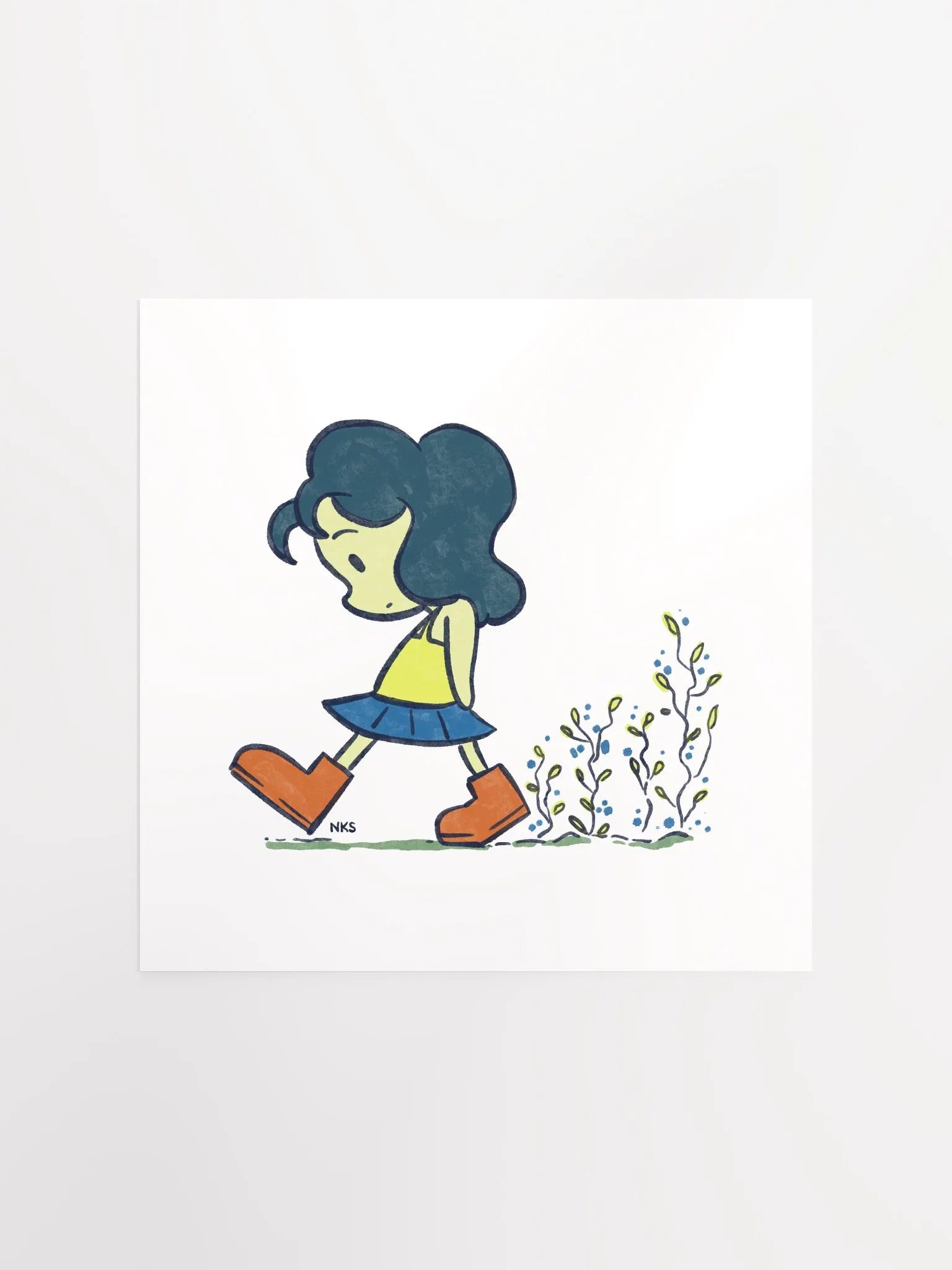Flower Steps | Matte Paper Poster product image (3)