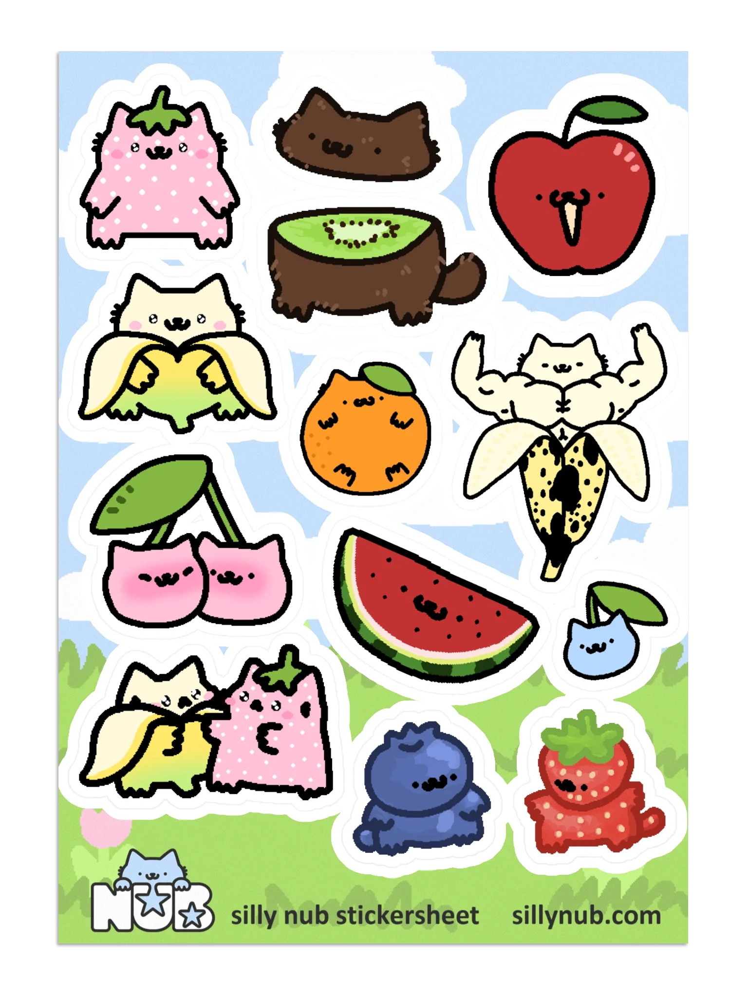 FRUIT!! stickers!!! product image (1)