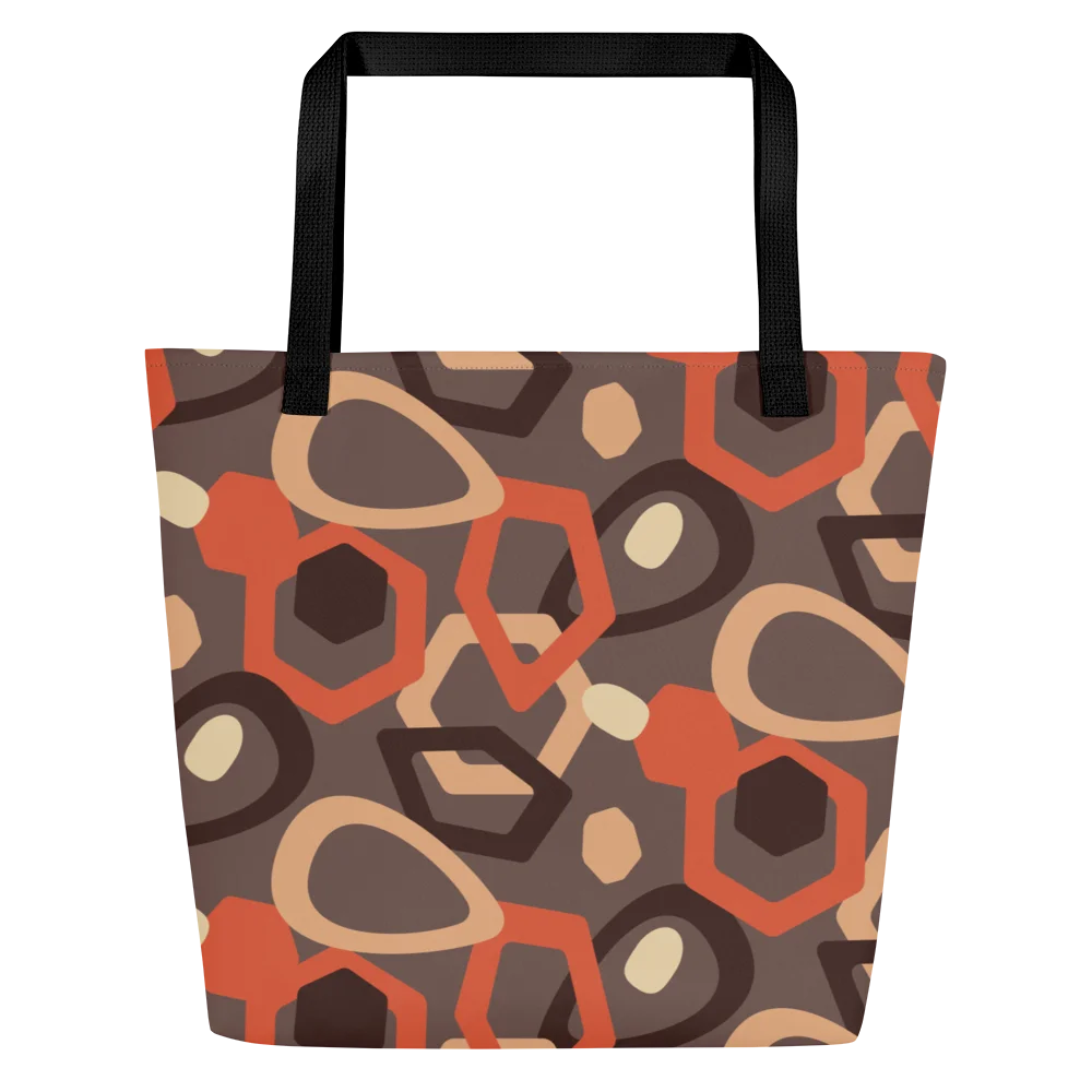 Geometric Fusion All-Over Tote Bag product image (2)