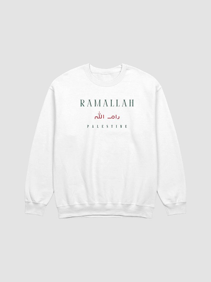 Ramallah Palestine Crew Sweatshirt product image (2)