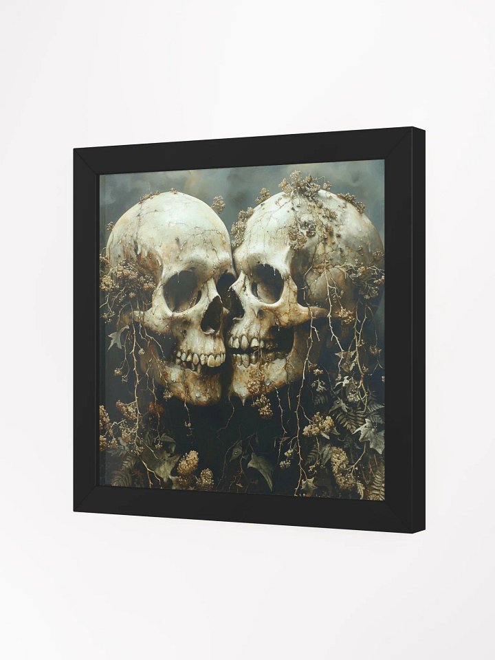Decay Covered Skeleton Couple Creepy Wall Art product image (12)