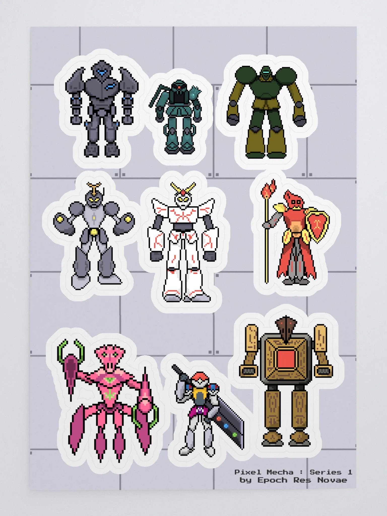 Pixel Mecha Sheet - Series 1 product image (3)