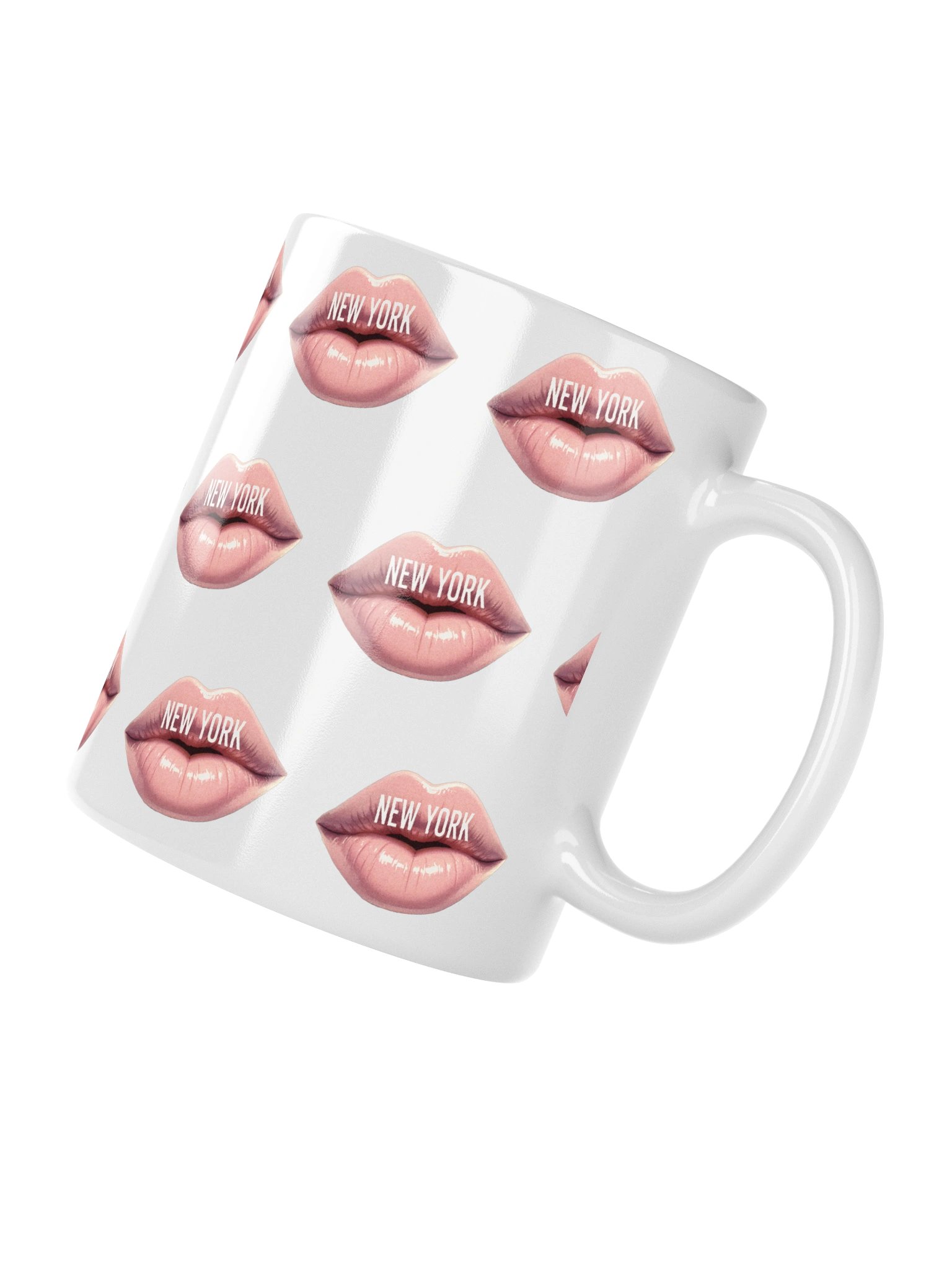 NEW YORK PINK LIPS XL COFFEE MUG (20 OZ) product image (4)