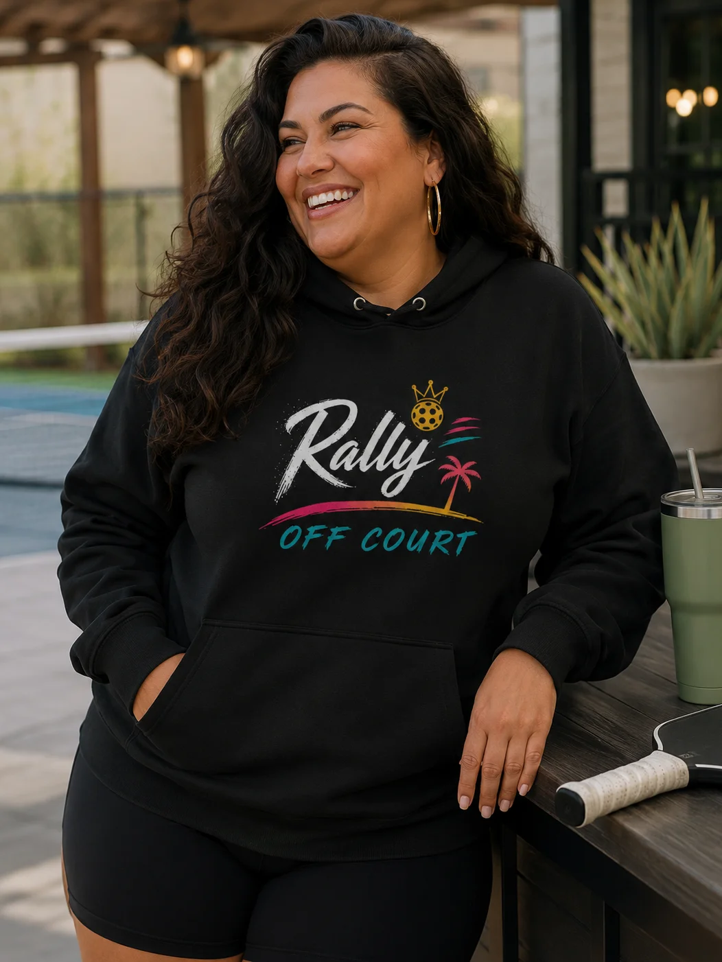 The ROC Alibi Hoodie - Black product image (4)