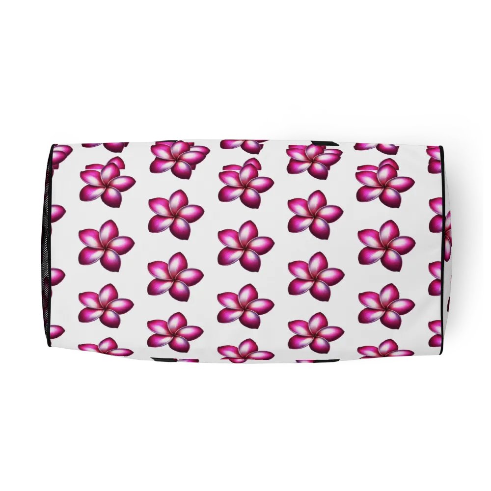 Island Girl Plumeria Duffle Bag - Tropical Bliss for Your Adventures product image (11)