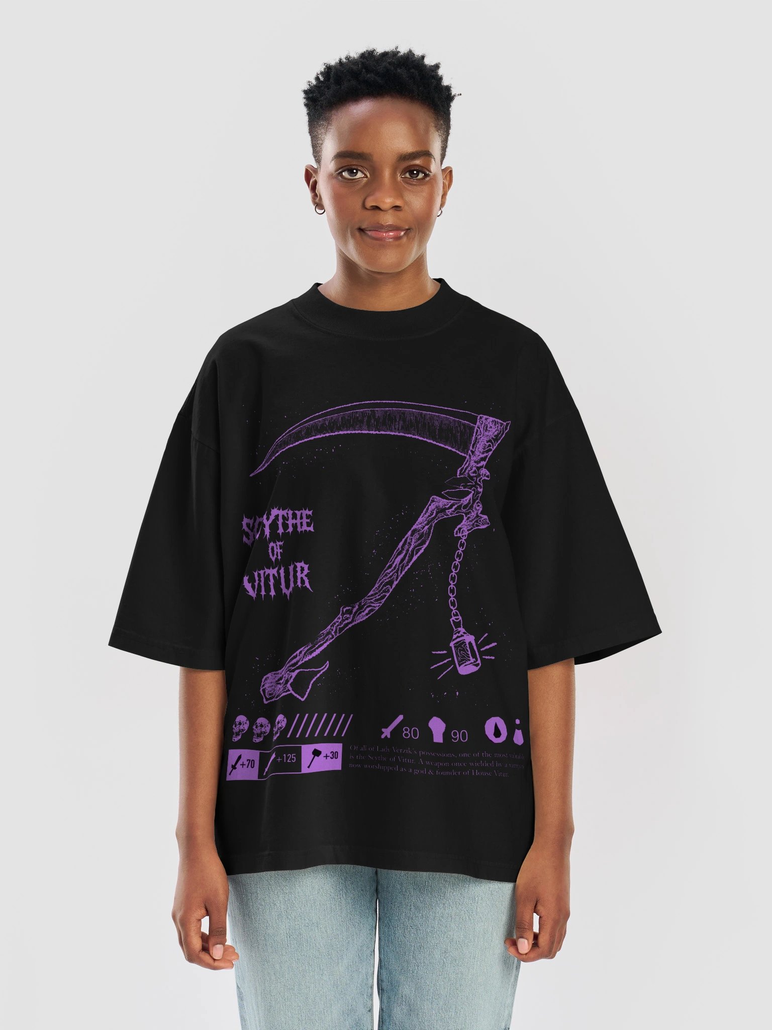 Scythe of Viture Tee (Halloween LTD Edition) product image (9)
