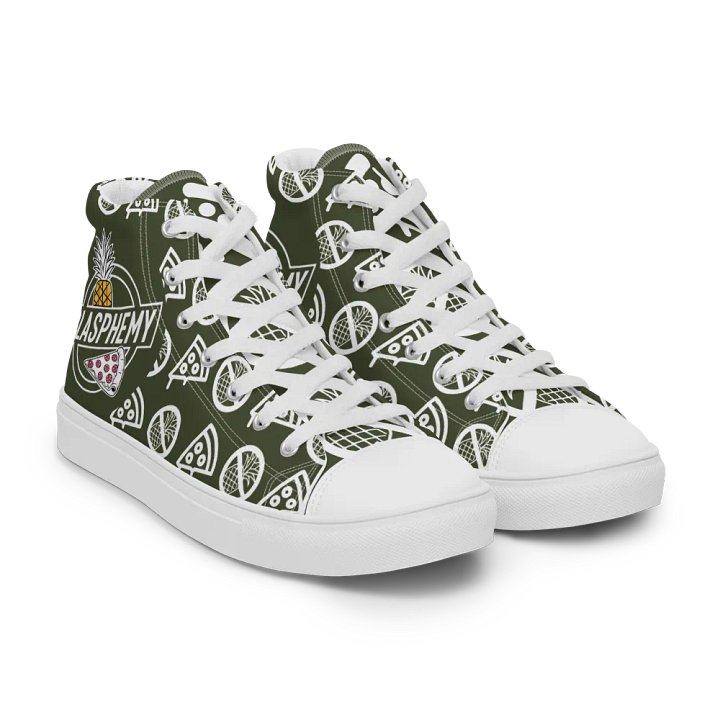 Blasphemy High Top Olive/White Male product image (1)