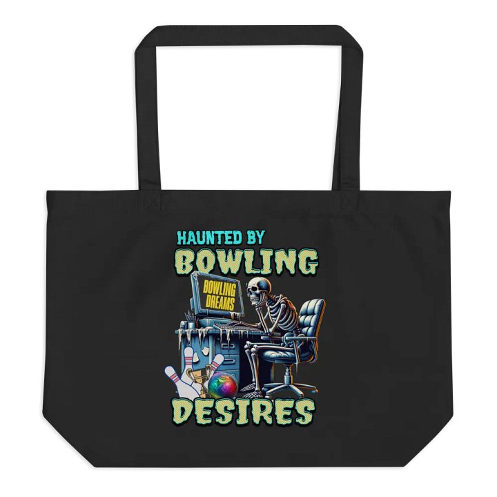 Haunted By Bowling Desires Ghostly Tote product image (1)