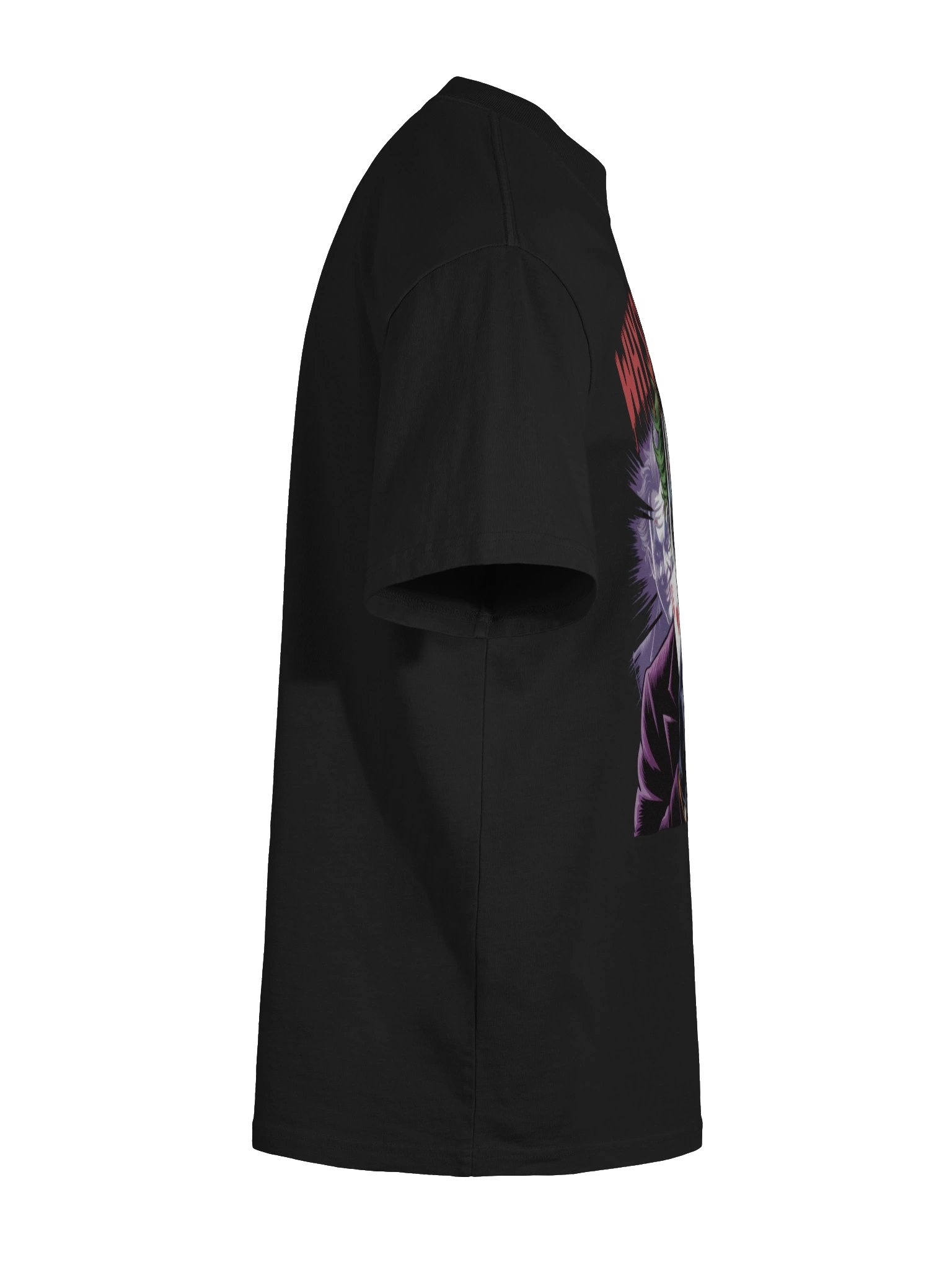 Joker 'Why So Serious?' Queen of Hearts Oversized Faded T-Shirt product image (11)