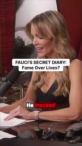A revealing look into the private mindset of Anthony Fauci, as highlighted by recently released diary entries. The footage pa...