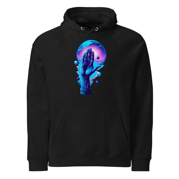 [Hand of Mysteries 2] - Unisex Eco Raglan Hoodie product image (1)