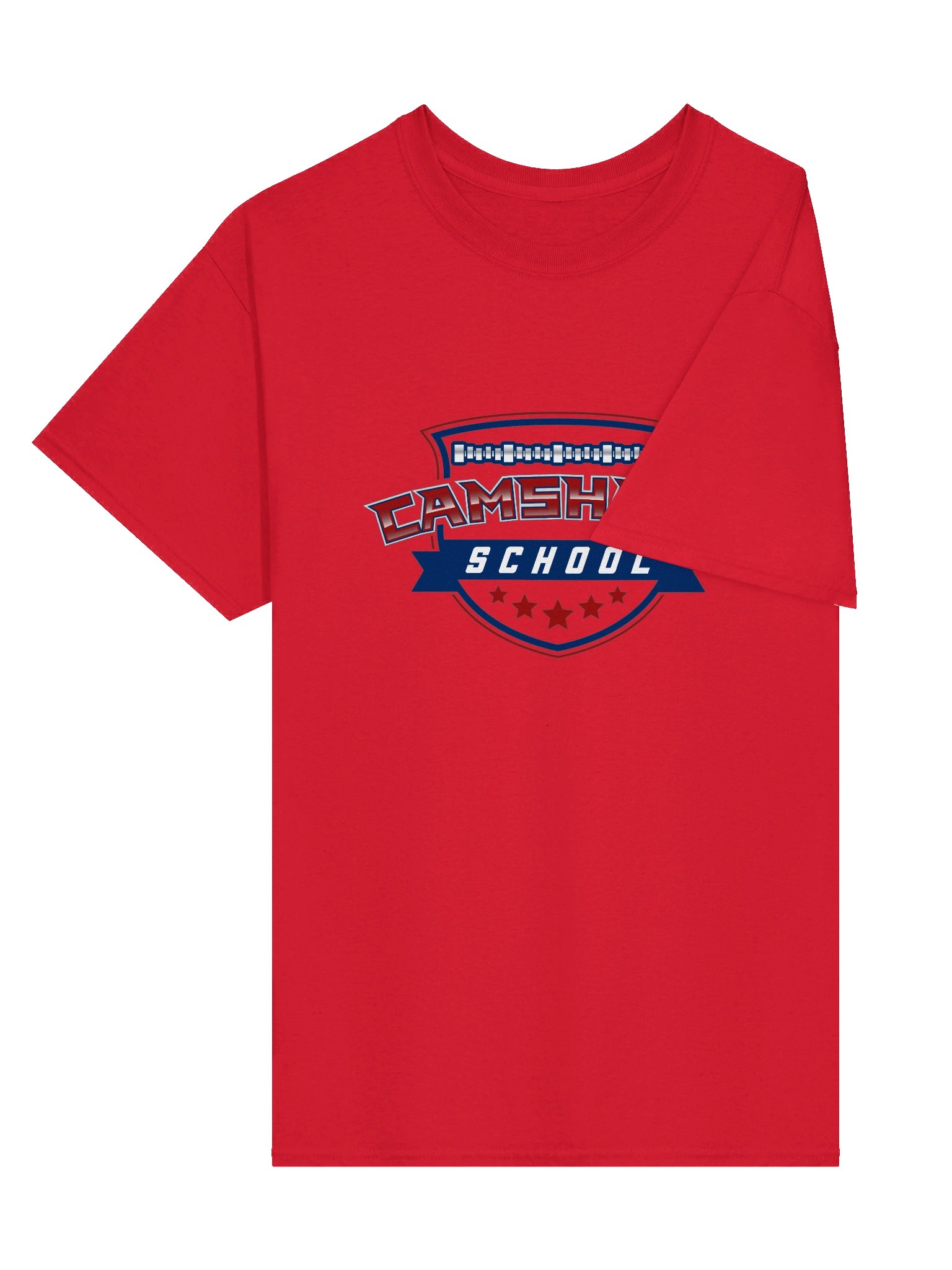 T-shirt - Red, White & Blue on Red product image (3)