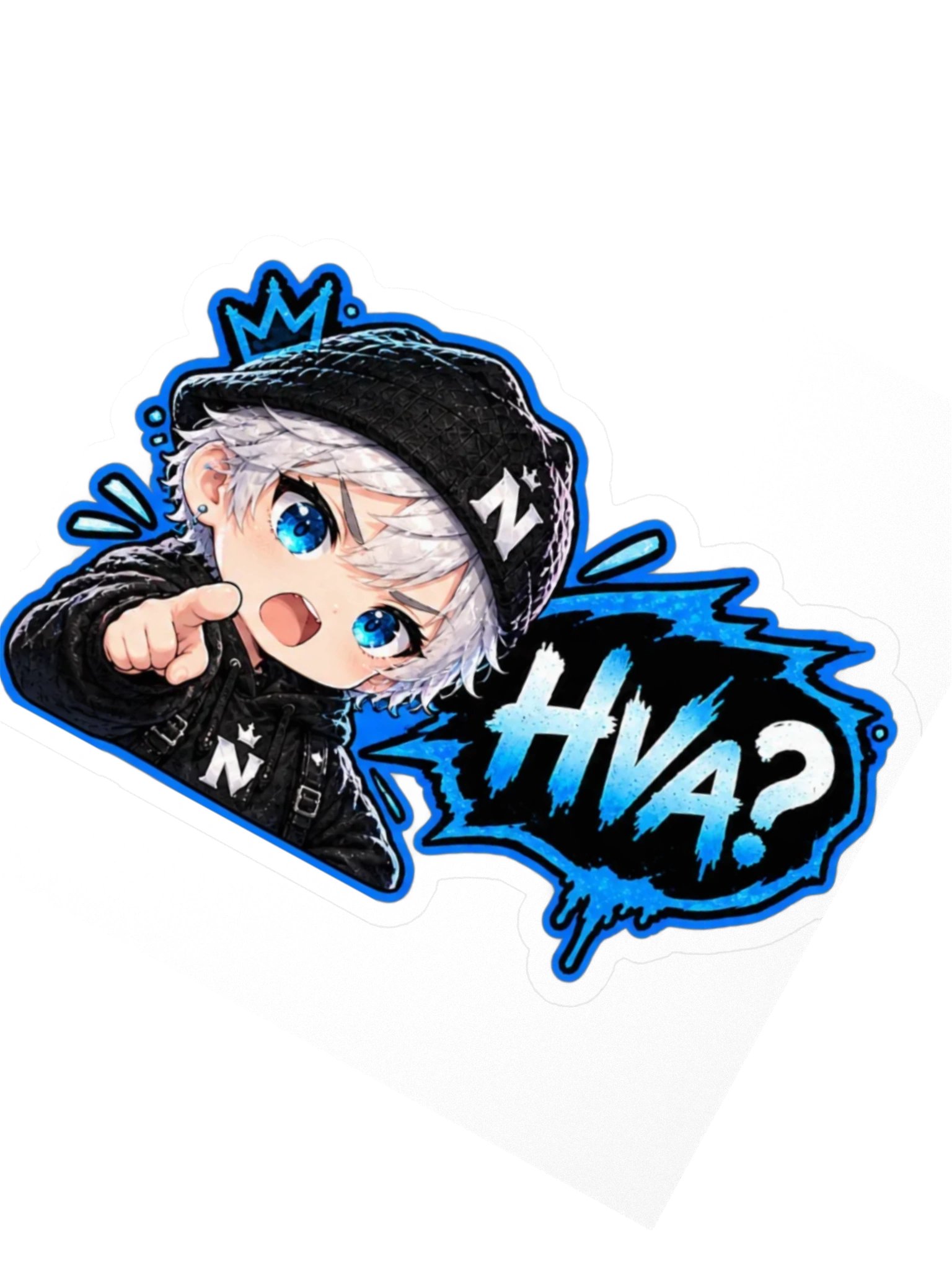 HVA Anime Kiss Cut Sticker product image (2)