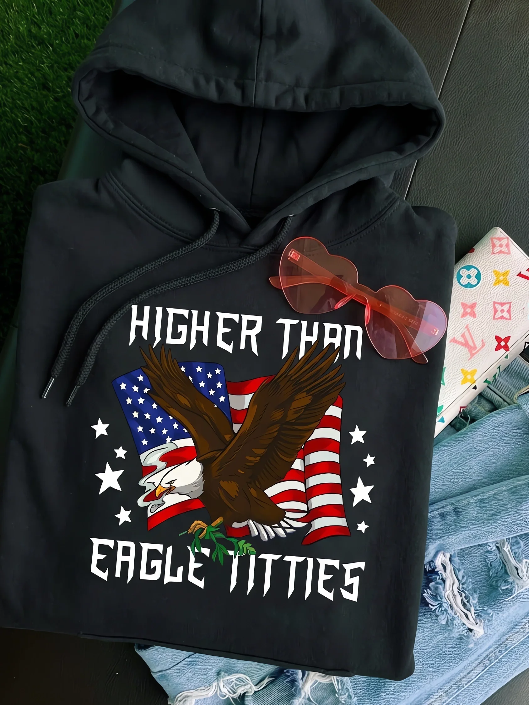 Higher Than Eagle Tit Hoodie product image (5)