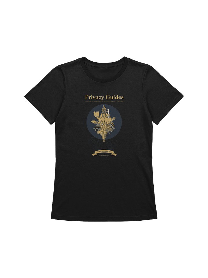 Defender of Privacy (Color Design) - BellaCanvas Supersoft Relaxed-fit T-Shirt product image (1)
