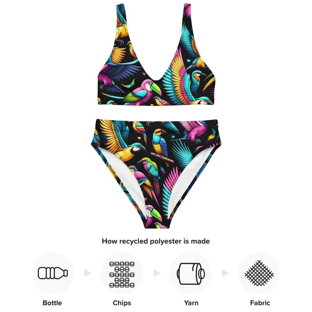 Neon Toucan Tropical Bikini product image (4)