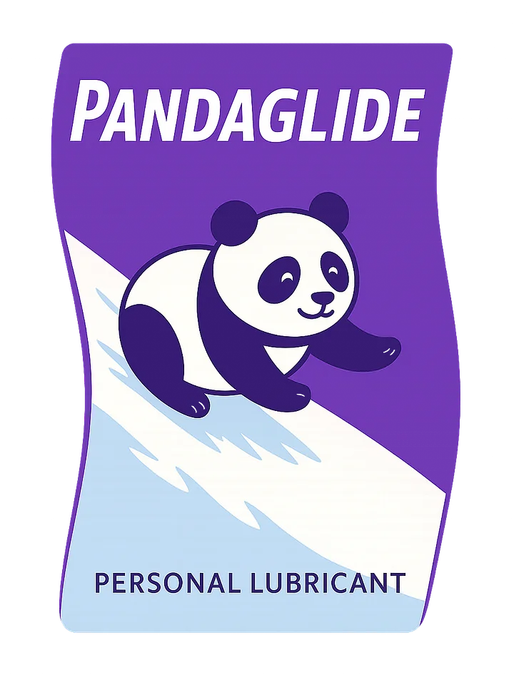 Panda Glide Sticker product image (1)