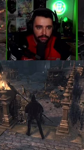 POV: ME LOS HAGO FÁCIL 🤡 #bloodborne #soulslike #viralreels #humor #fail
