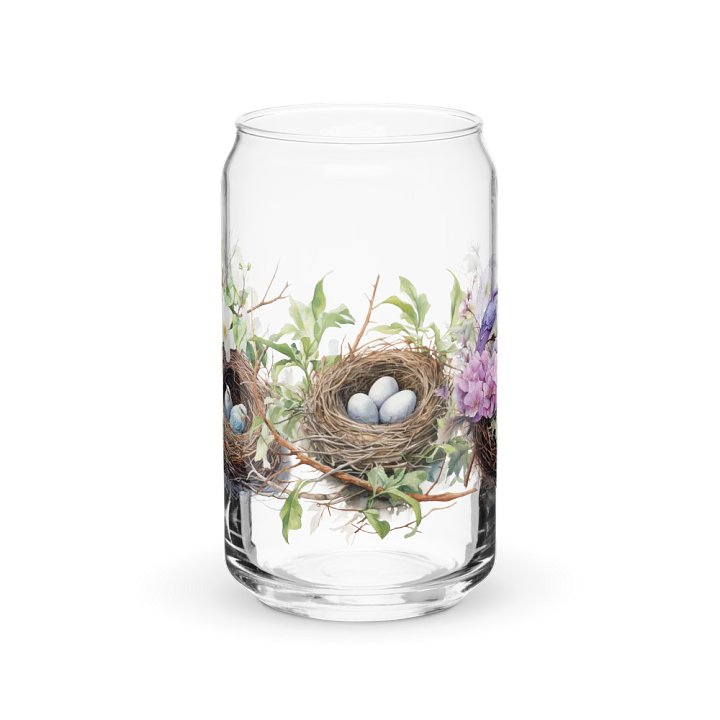 Nature's Nesting Glass Can Sipper product image (1)