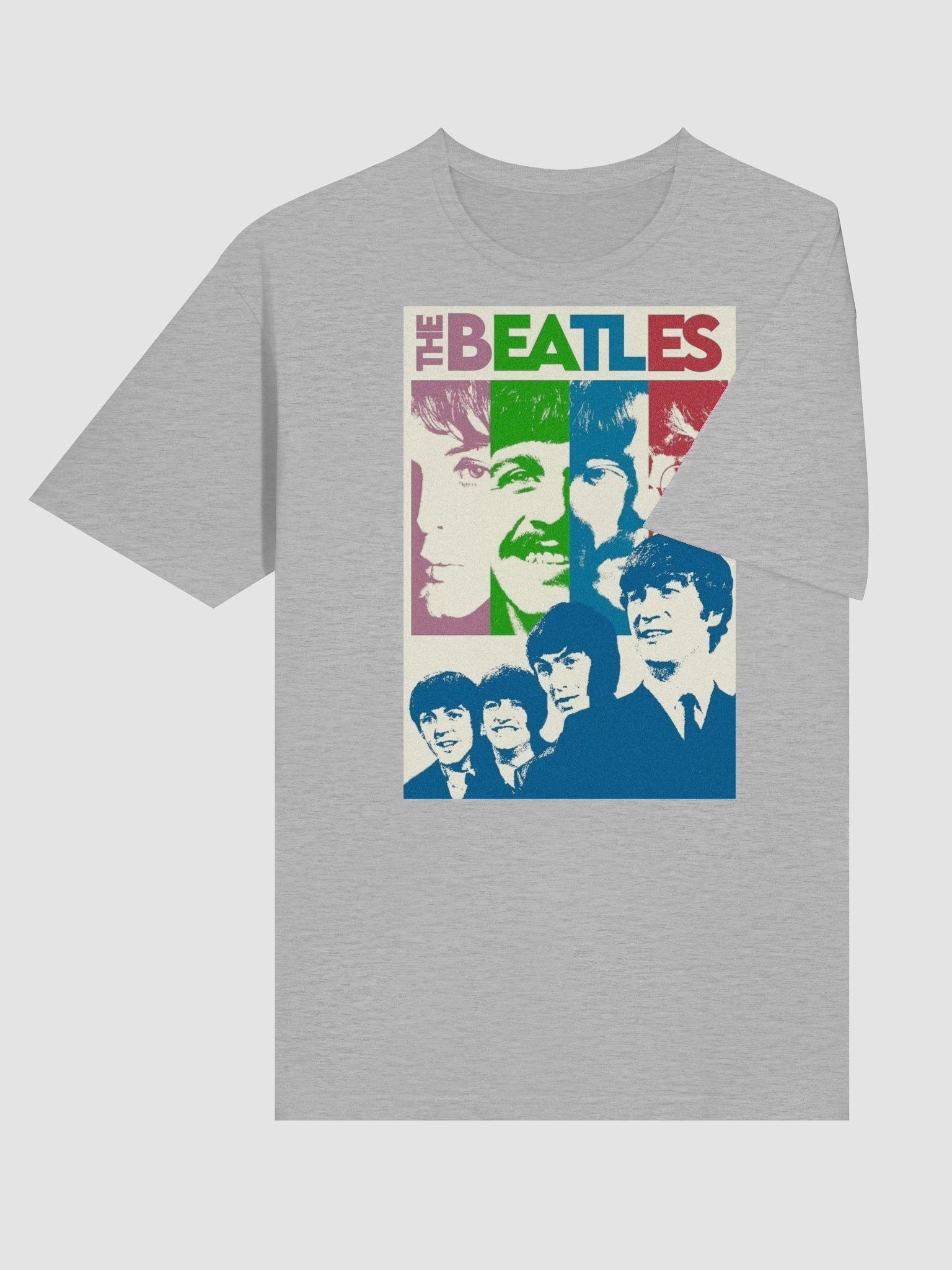 The Beatles Vintage T-Shirt | Classic Pop Art Rock Band Graphic Tee product image (6)