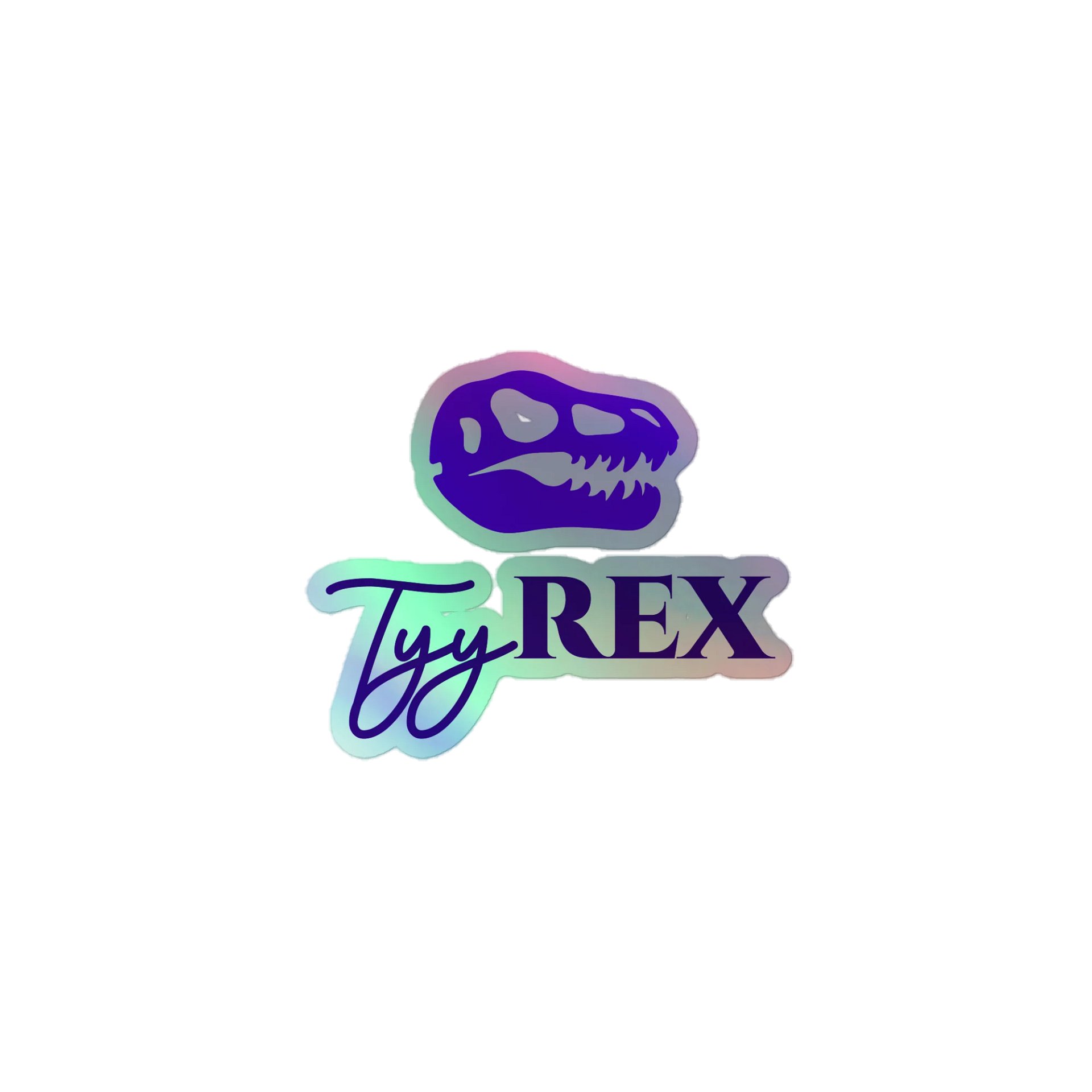TyyRex Holographic Logo Sticker product image (1)