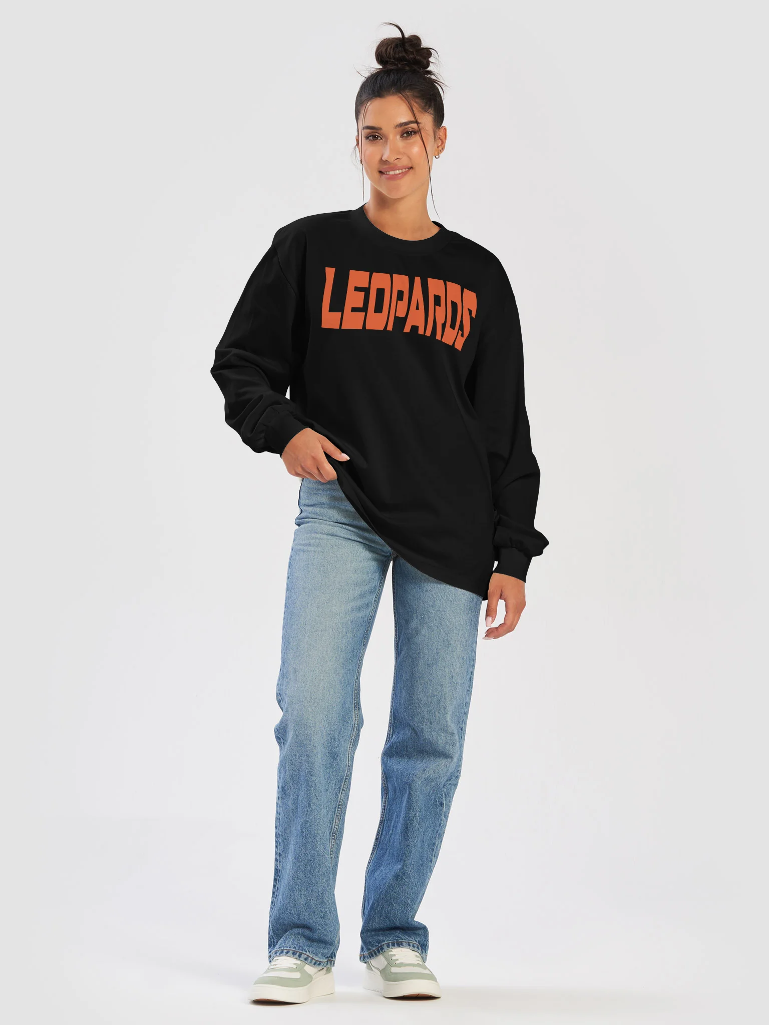 Lindsay Leopards Long Sleeve T- Shirt product image (14)