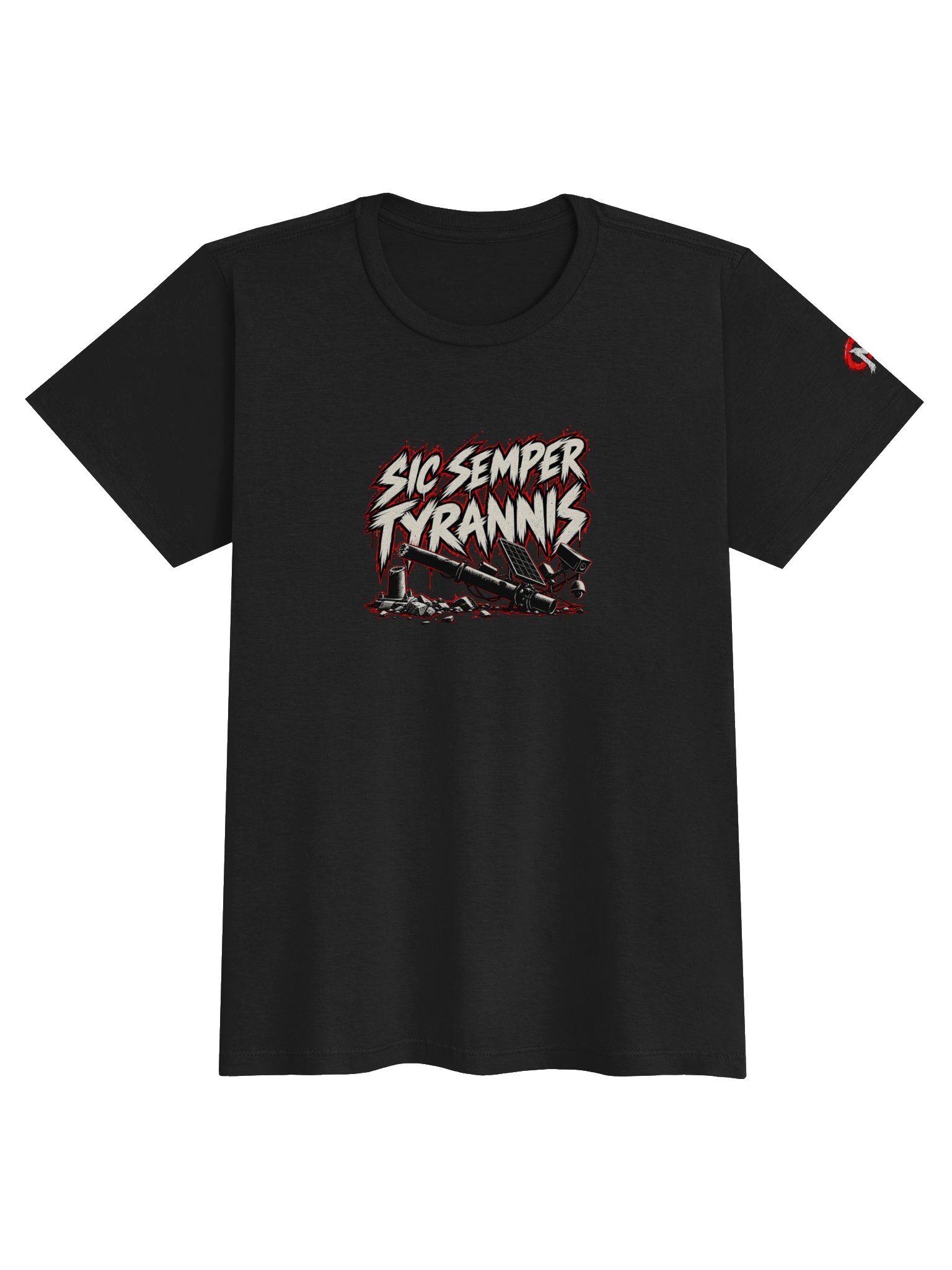 Women's Sic Semper Tyrannis Civic Menace T-Shirt product image (1)