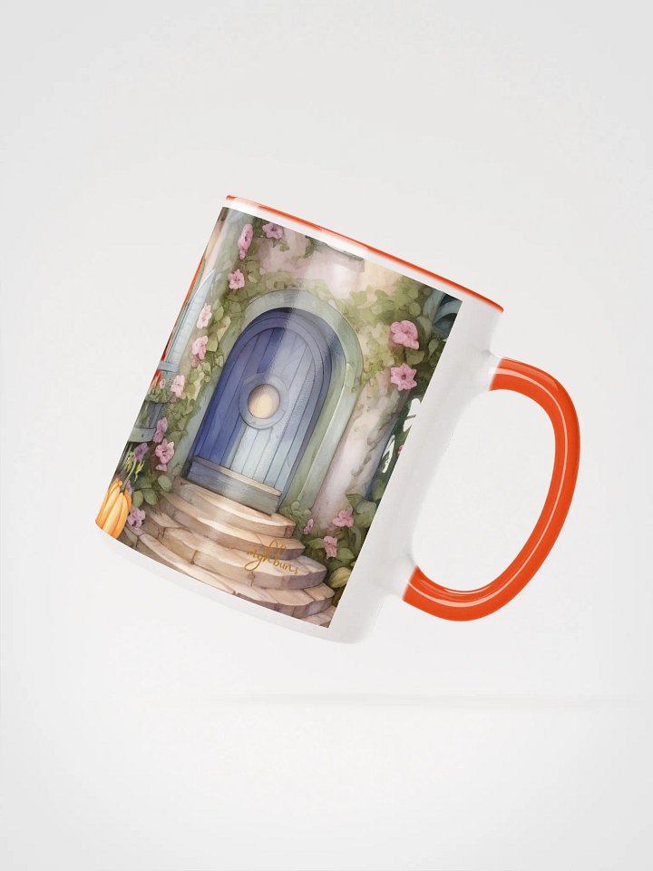 Four Seasons of Love: Autumn Serenade Mug | Fall Romance Ceramic Drinkware product image (2)