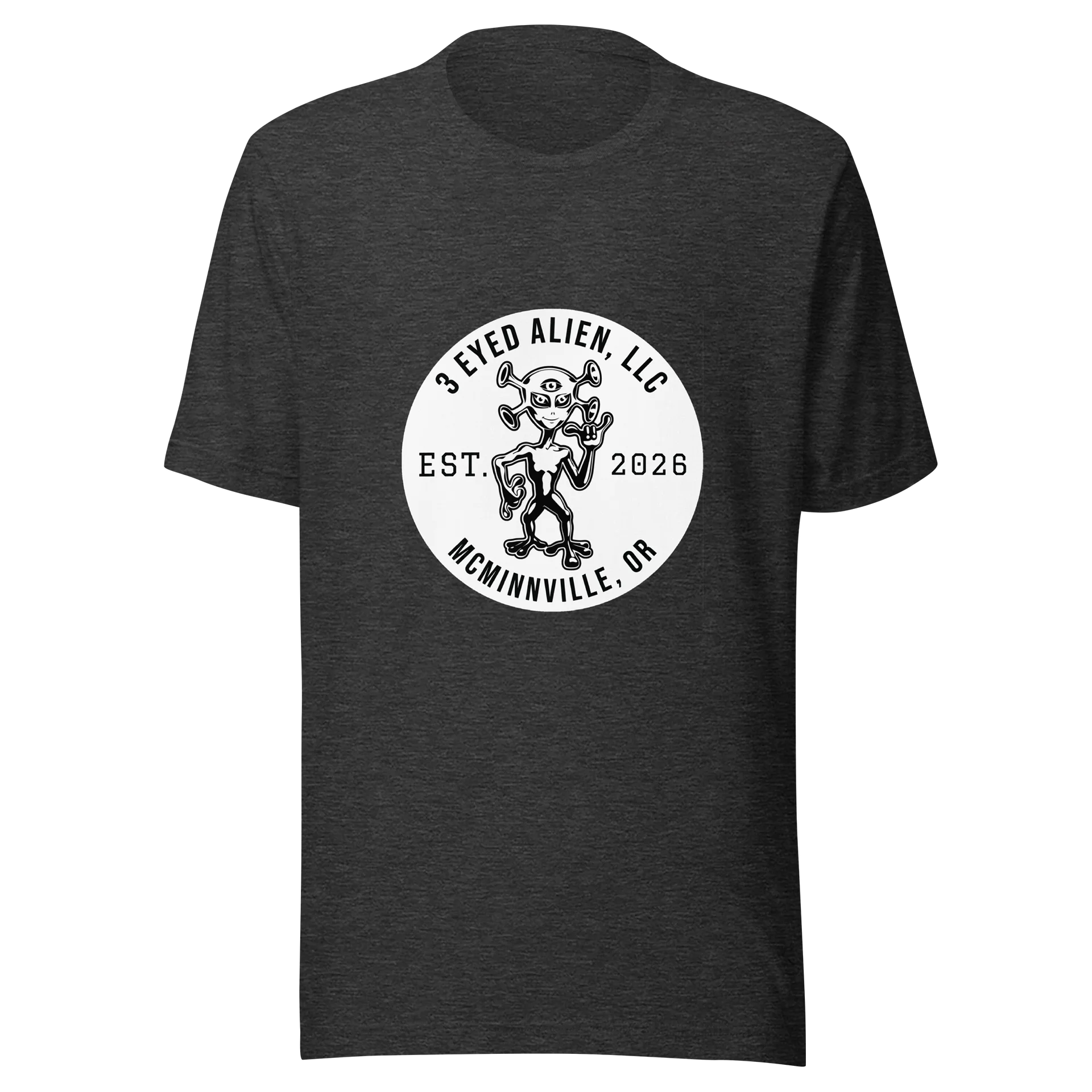 3 EYED ALIEN, LLC - Alien Shaka Logo Tee product image (1)