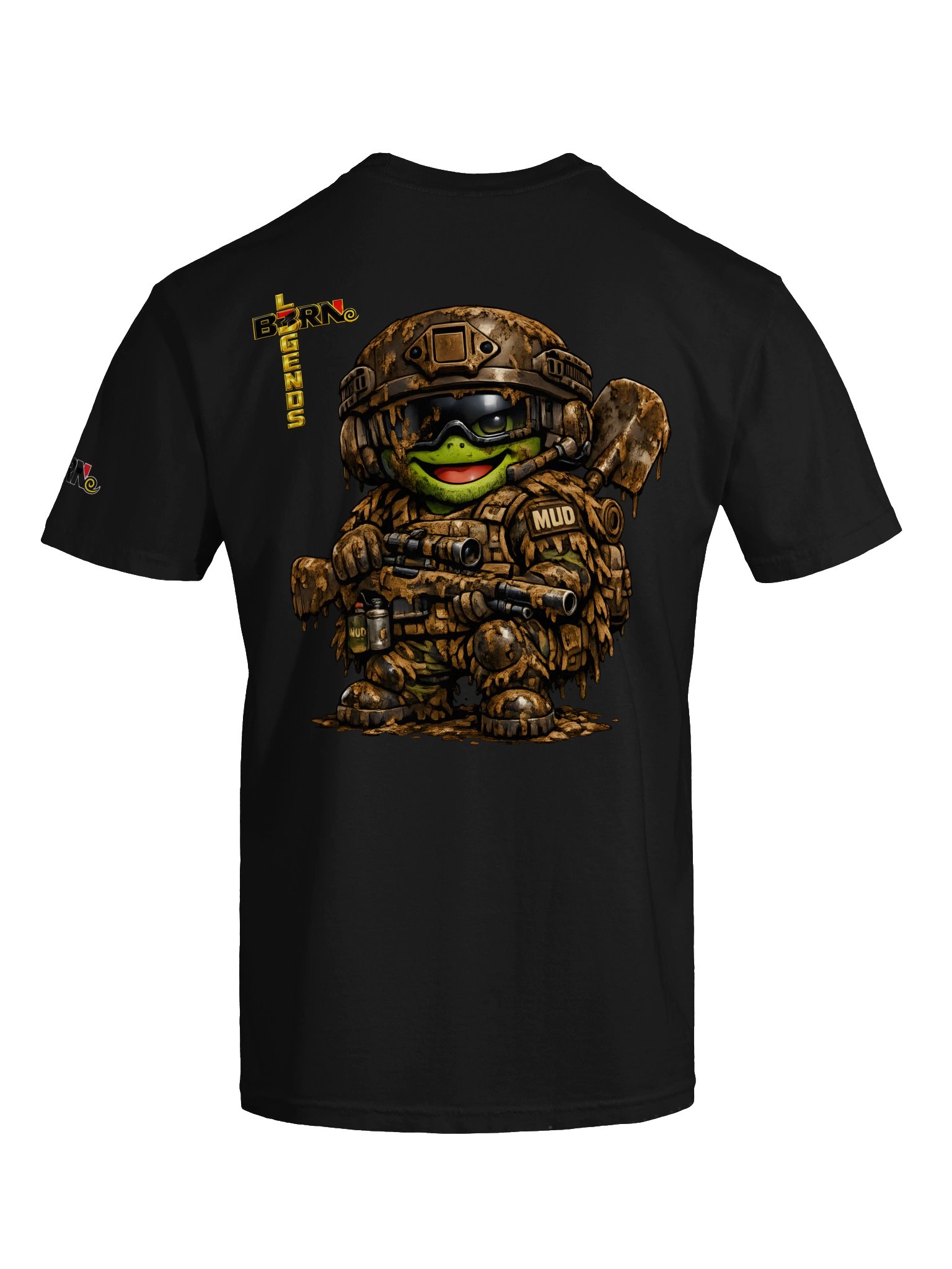 B3RN_e Muddy Buddy Turtle Graphic Tee product image (7)