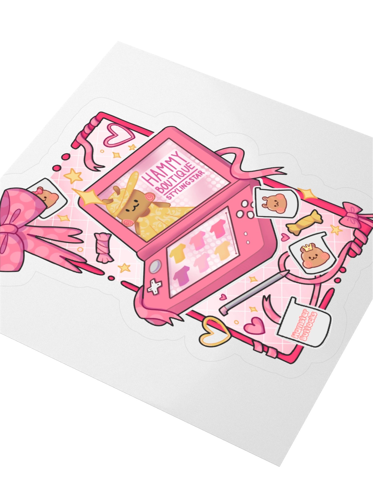 Hamster 3ds Edition Sticker product image (8)