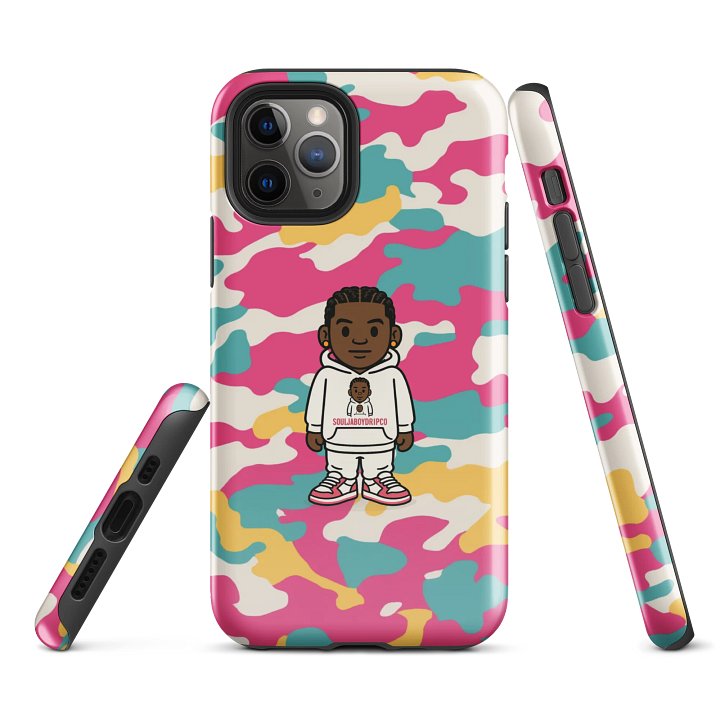 SOULJABOYDRIPCO Camo iPhone Case product image (1)