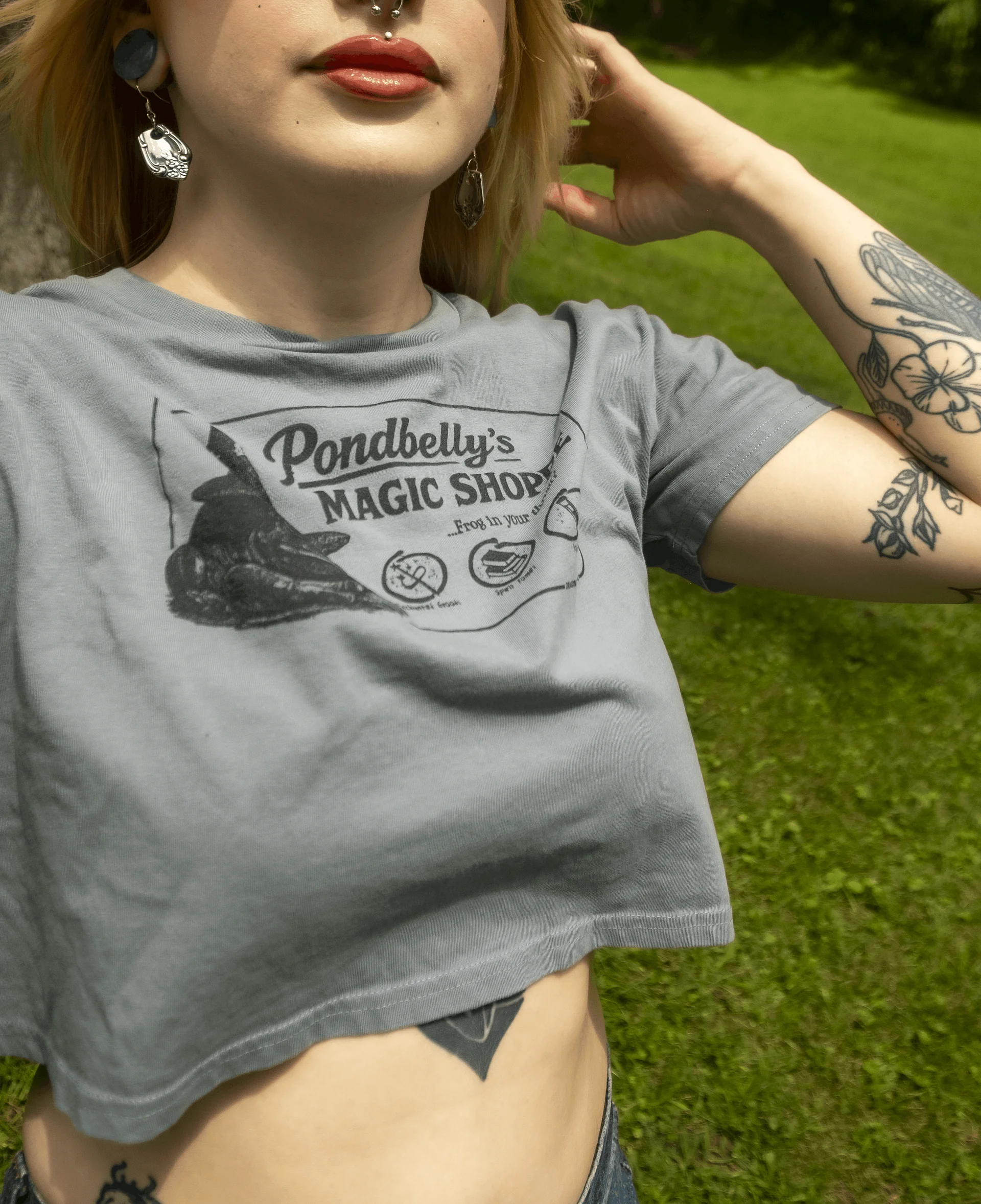 Pondbelly's Crop Tee product image (4)
