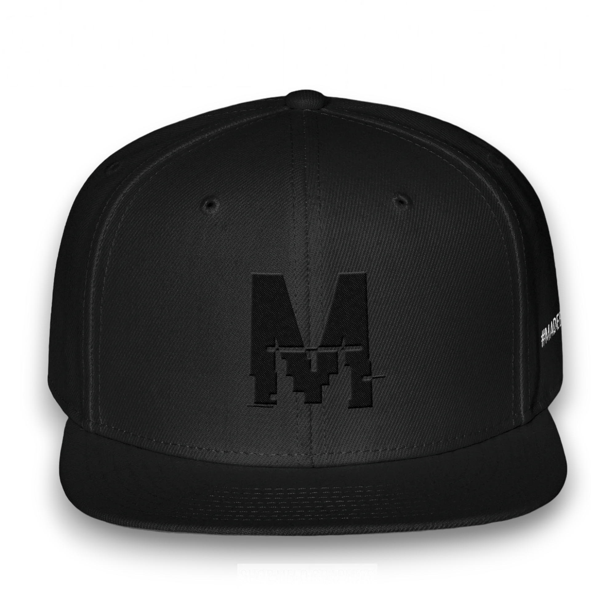 MELO CREW x Blackout - Snapback Hat | #MadeByMELO product image (2)