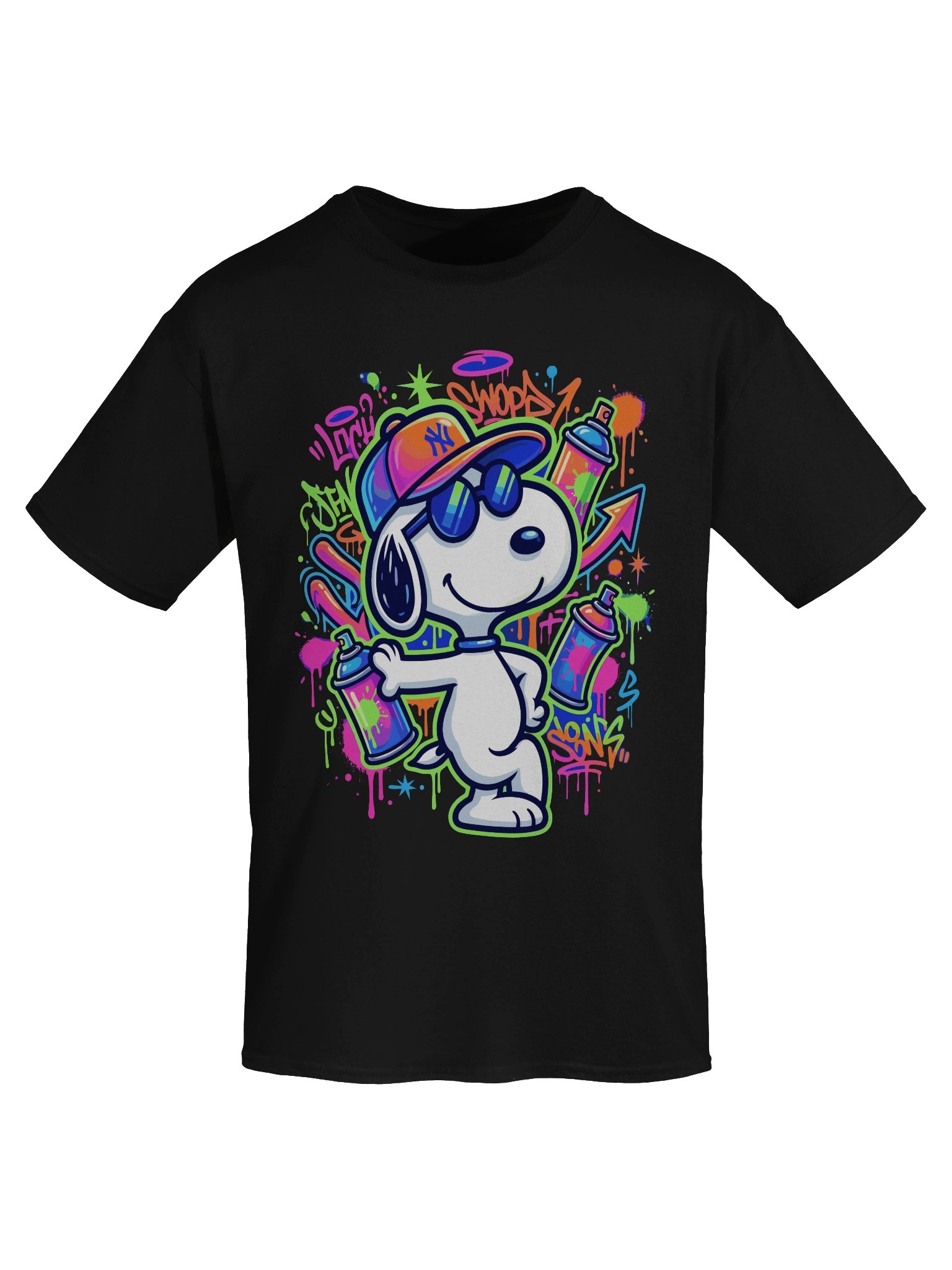 Snoopy graffiti t-shirt product image (55)