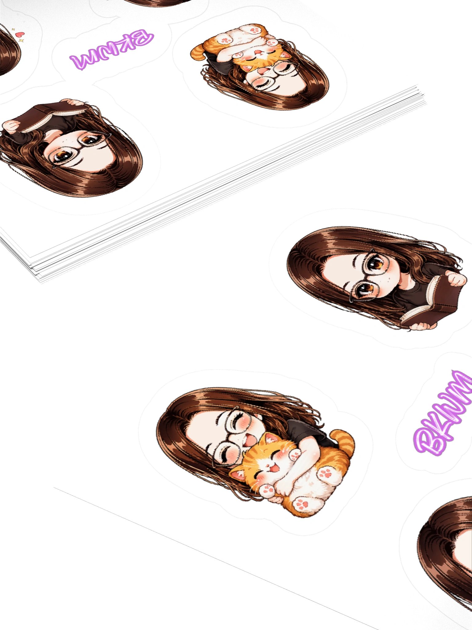 Emote stickers product image (4)