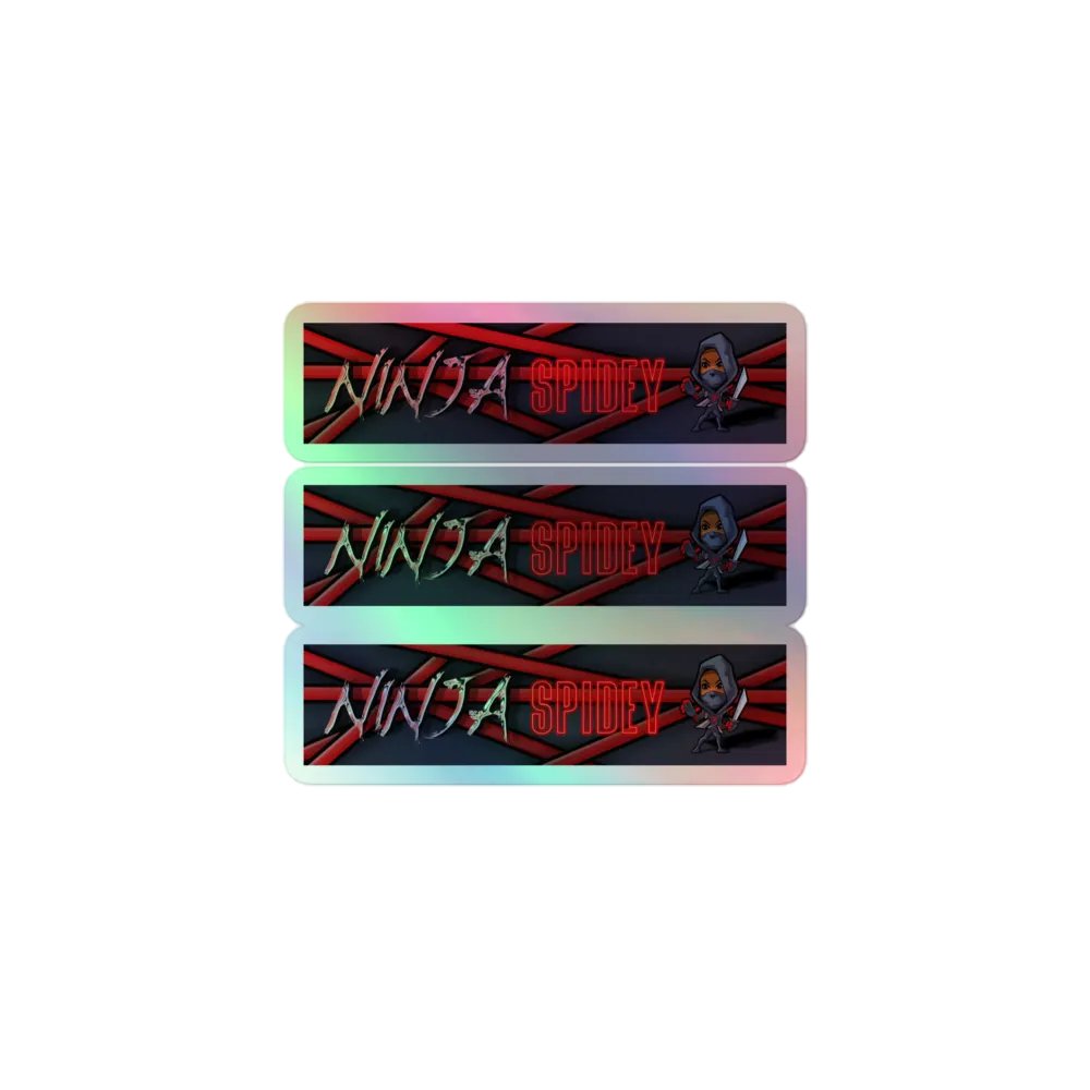 Ninja Spidey Logo Sticker product image (1)