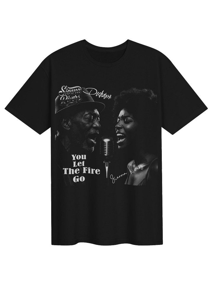 Sienna Rivers & Deshawn – “You Let The Fire Go” Autograph Series Tee product image (1)