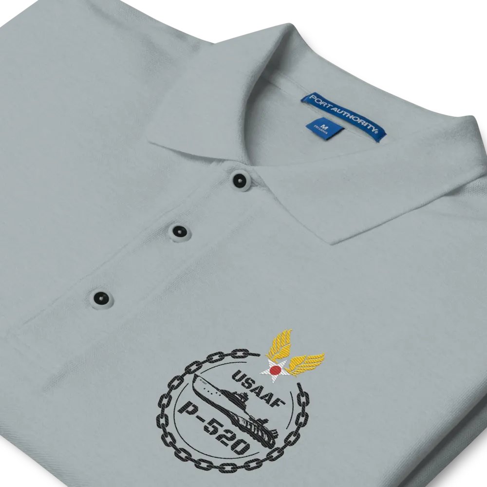 Polo Shirt with Black USAAF P-520 Embroidered Logo product image (22)