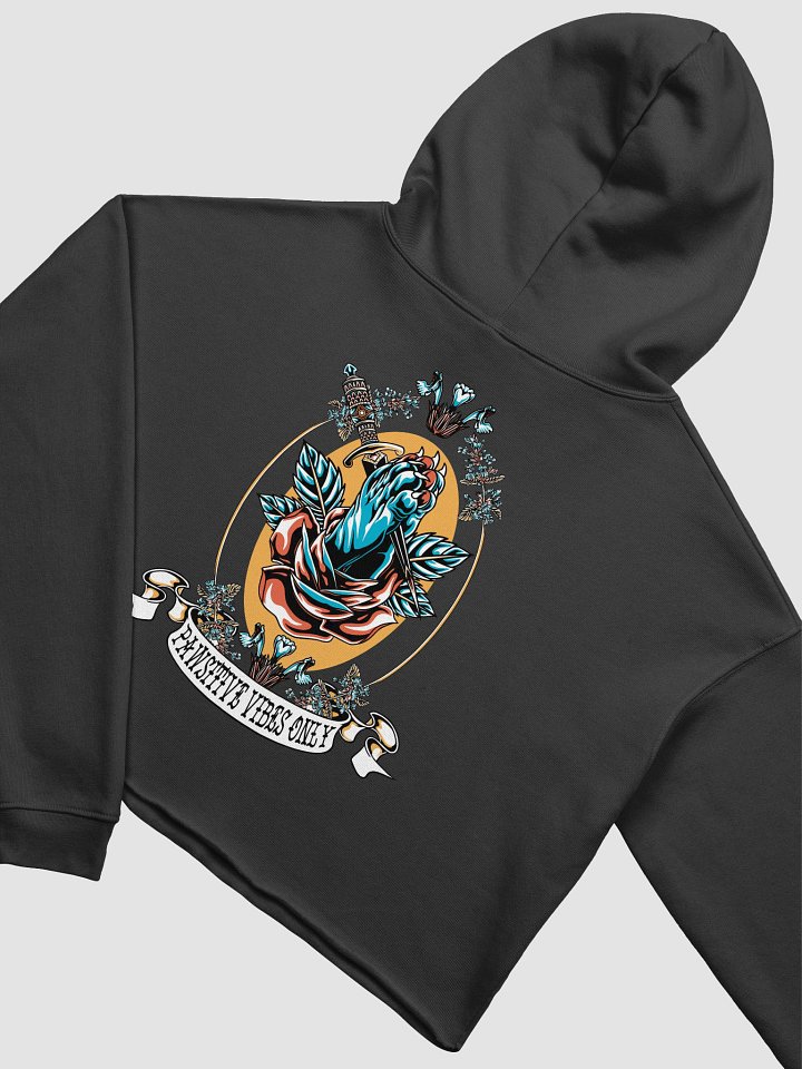 Pawsitive Vibes Crop Hoodie product image (1)