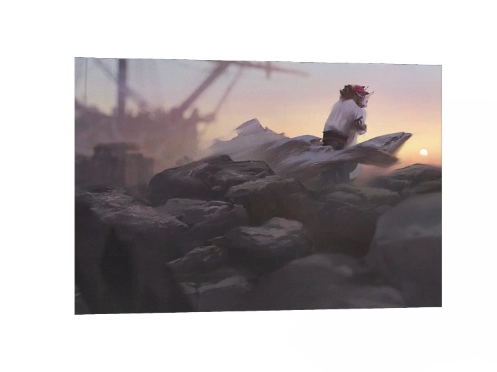 Matte Poster Print - Wolf Hug product image (2)