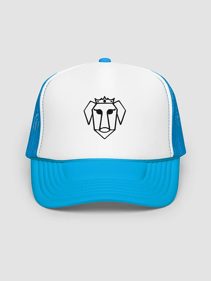 Liz XP Black Xena Logo Otto Foam Trucker Hat product image (2)