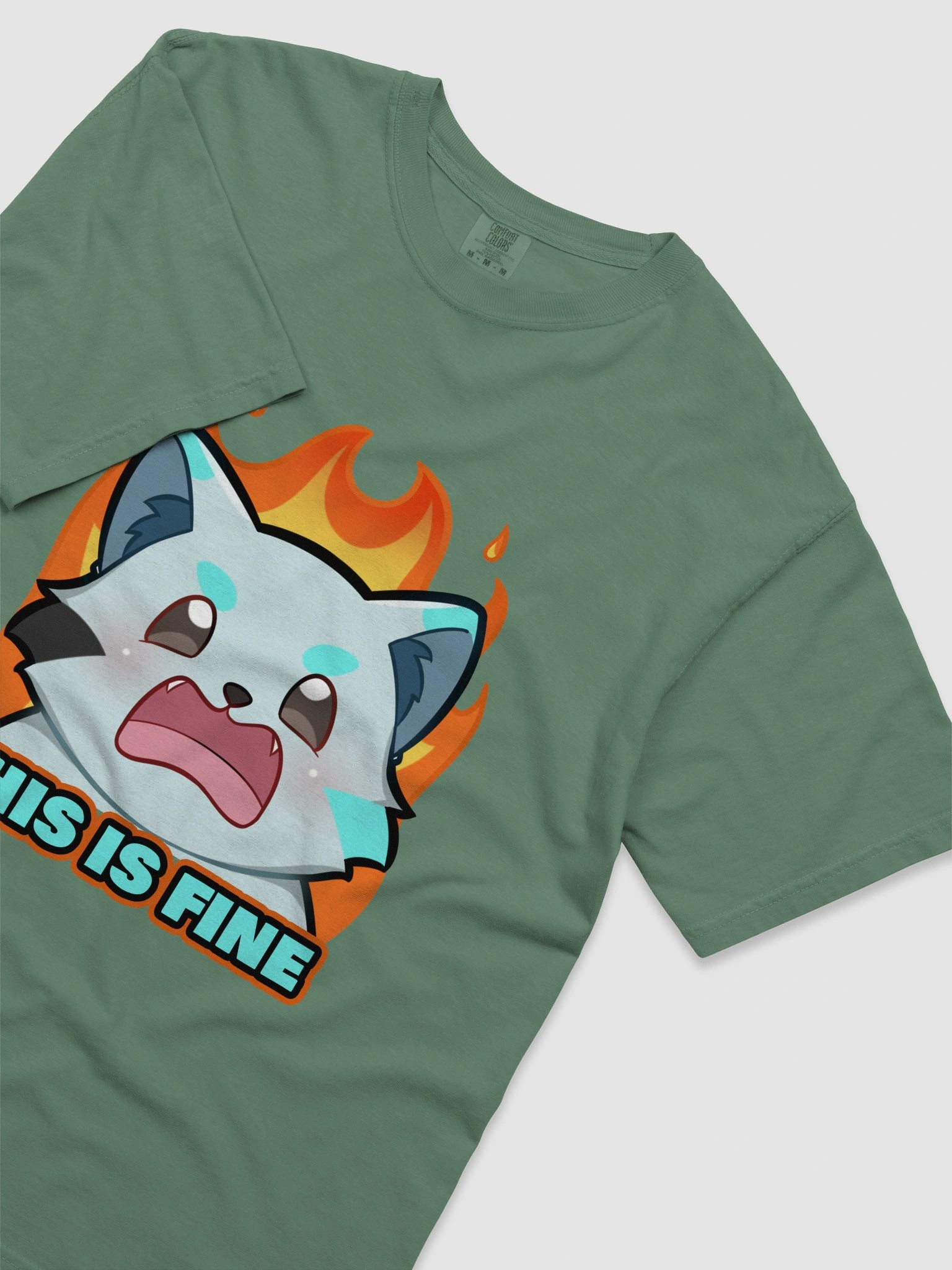THIS IS FINE T-Shirt product image (68)