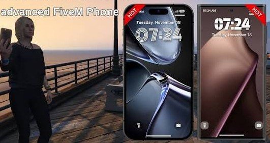 Most Advanced FiveM Phone Experience Yet [ QB / Qbox / Esx ] product image (1)
